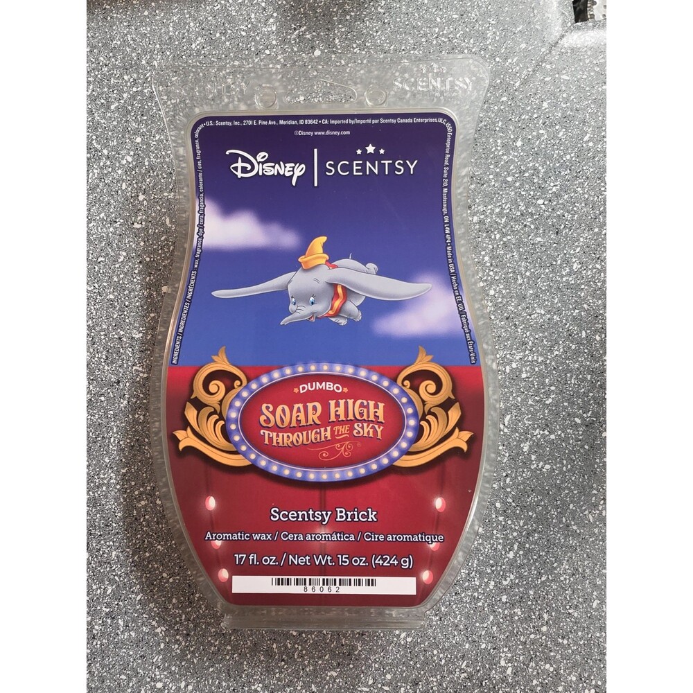 Disney Dumbo Soar High Through The Sky Scentsy Brick Wax